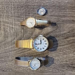 Lot of 4 Vintage Timex Watches